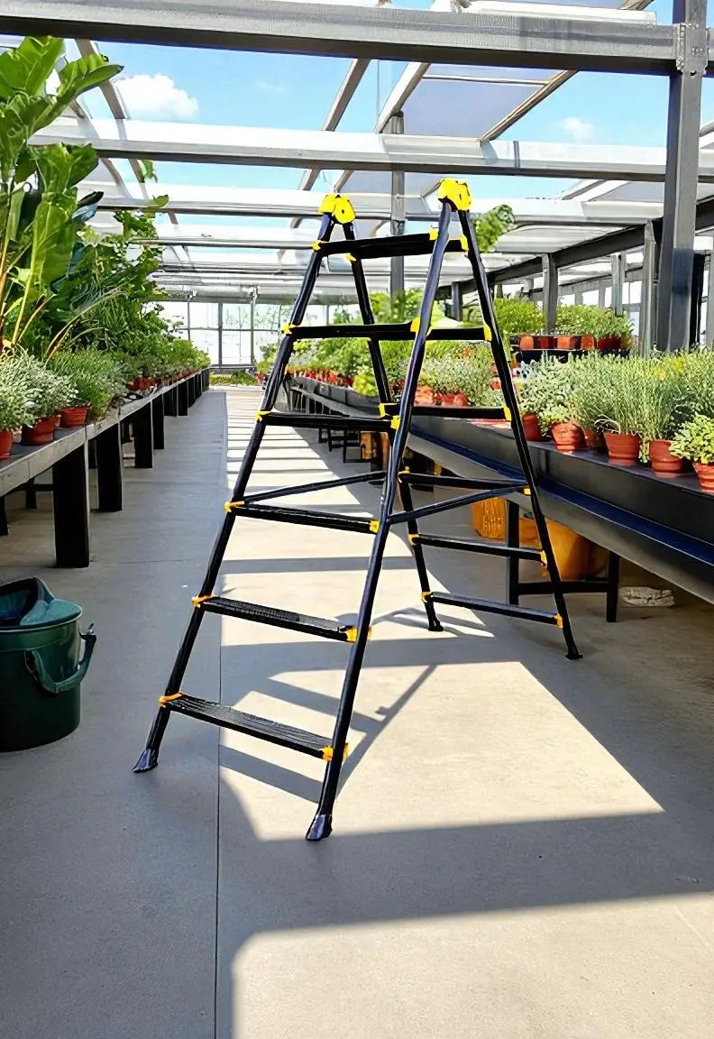 Стремянка металлическая SGS Doublestep 1185SGS 6+6 (Black)