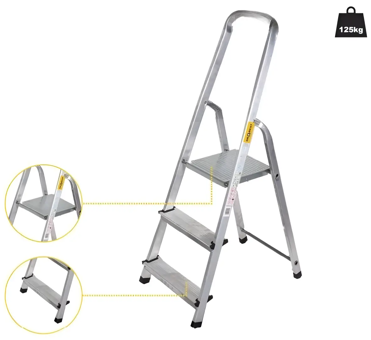 Scara aluminiu Strategic 3 scari 1.10 m