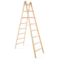 Двухсекционная лестница Strend Pro 251420 (Natural) Thumb