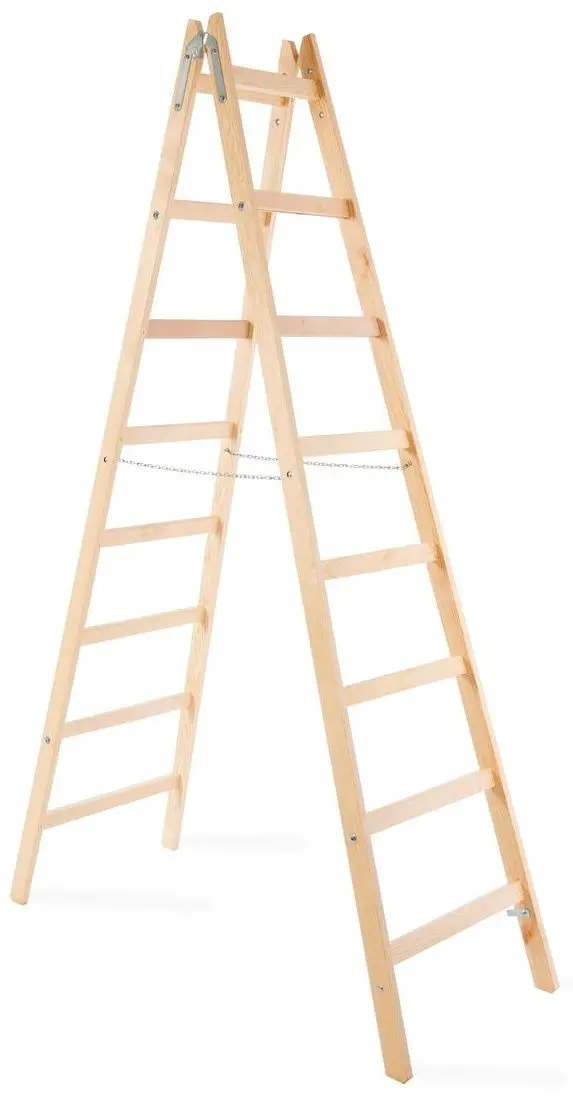 Двухсекционная лестница Strend Pro 251420 (Natural) - 3