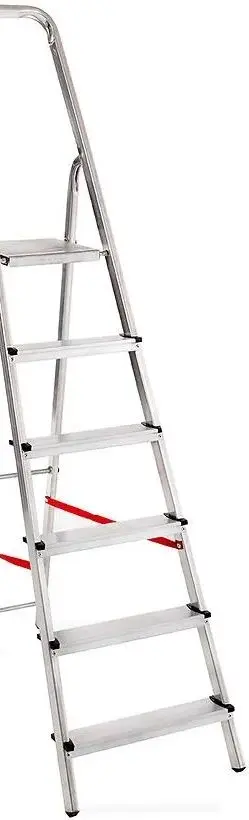 Стремянка алюминиевая односторонняя Strend Pro AL-D6