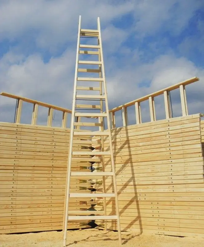 Двухсекционная лестница Szakaly 104000474 2x11 - 2