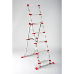 Scara telescopica Telesteps Combi Red Line 3.0m Thumb