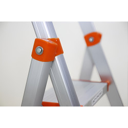 Scara din aluminiu unilaterala Vector+ 3456 1x3 (Silver/Orange) Thumb