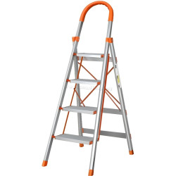 Scara din aluminiu unilaterala Vector+ 4563 1x4 (Silver/Orange)