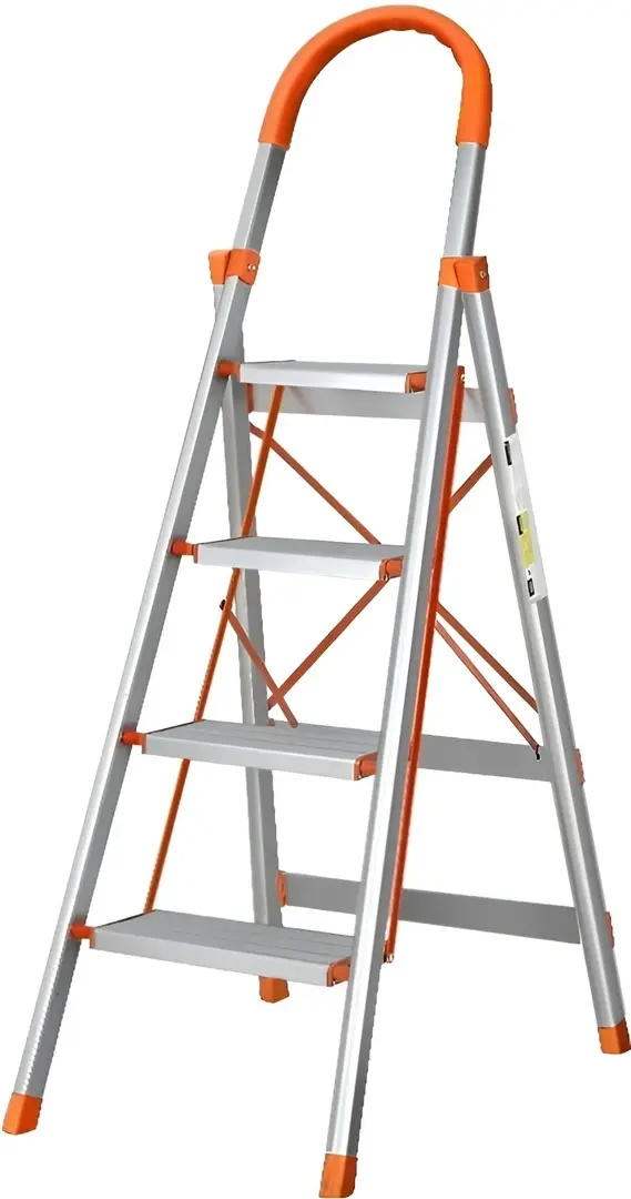 Scara din aluminiu unilaterala Vector+ 4563 1x4 (Silver/Orange)