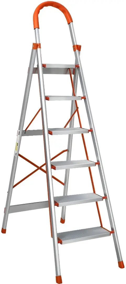 Scara din aluminiu unilaterala Vector+ 6345 1x6 (Silver/Orange)