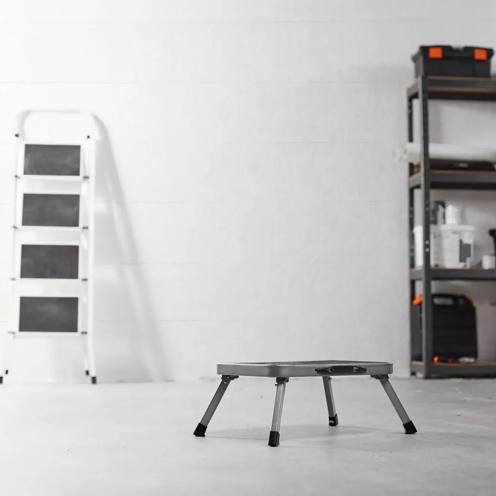 Scara pliabila VonHaus 3500099 (Silver/Black)