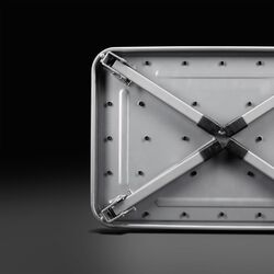 Scara pliabila VonHaus 3500099 (Silver/Black) Thumb