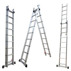 Лестница алюминиевая Technoworker DLE 212 2х12 Thumb