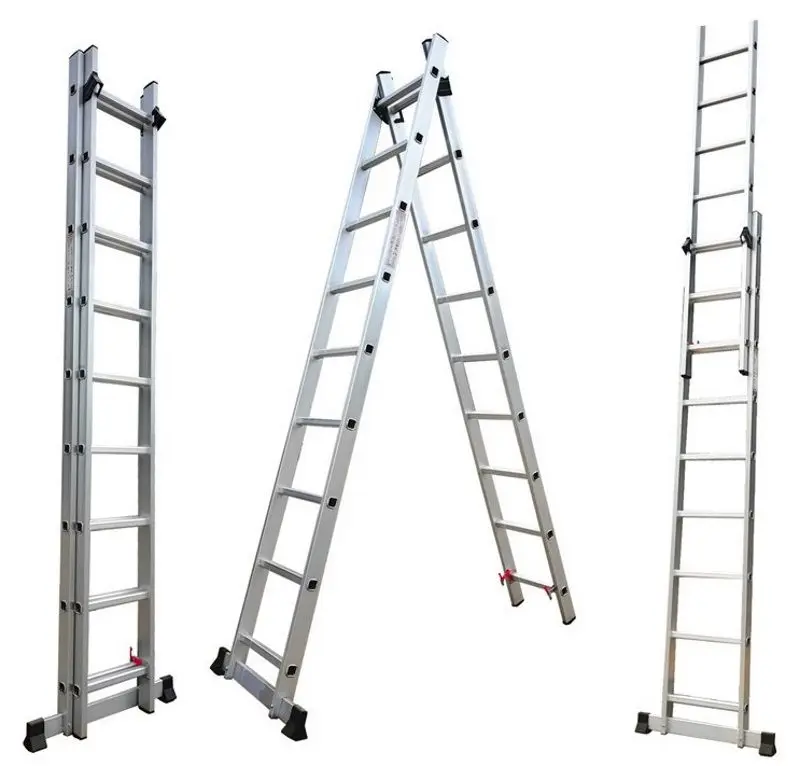 Лестница алюминиевая Technoworker DLE 212 2х12