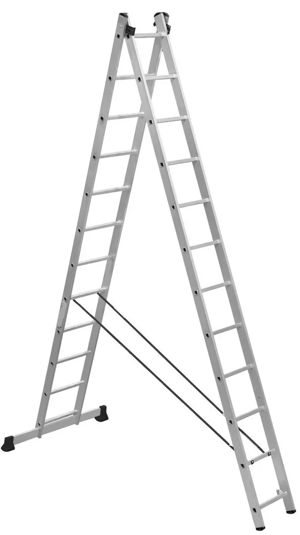 Лестница алюминиевая Technoworker DLE 212 2х12