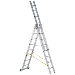 Scara din aluminiu tripla Zarges Abru 48922