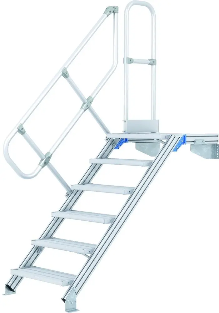 Scara cu platformă Zarges 2360x45x600