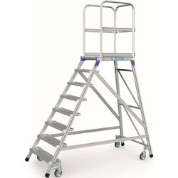 Лестница с платформой Zarges 8