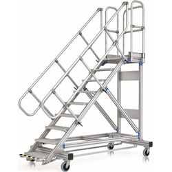 Scara cu platforma Zarges Ergo Stop 2360x45x600