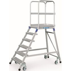 Scara cu platforma Zarges Galvanised 6