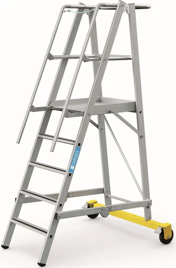 Scara cu platforma Zarges Safemaster Plus S 5