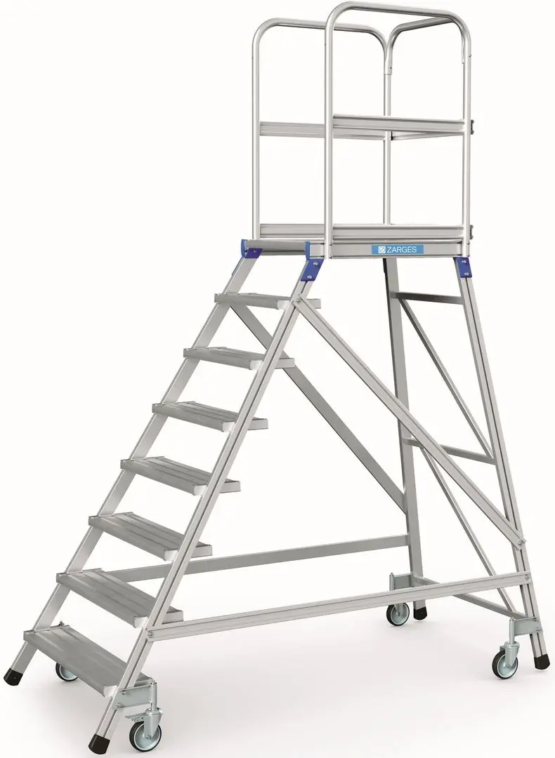 Scara cu platforma Zarges Single 8