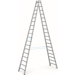 Scara doua tronsoane Zarges Coni B 2x18