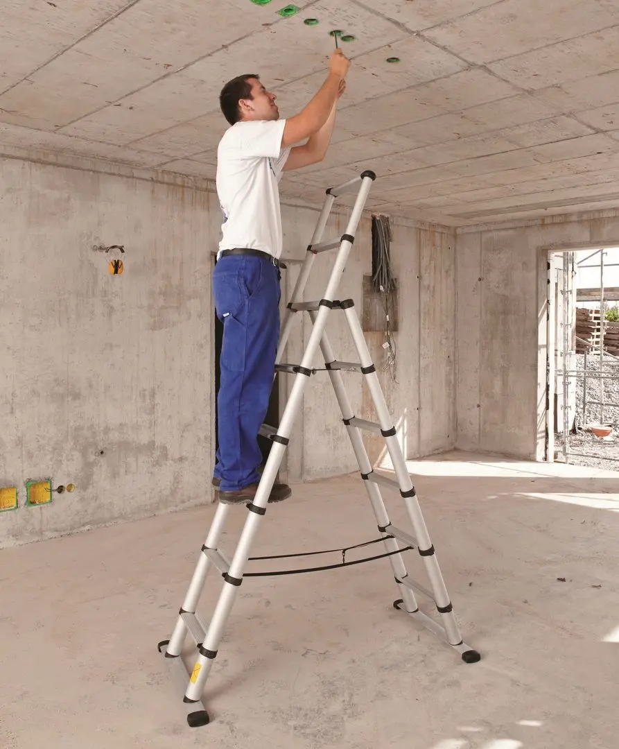 Телескопическая лестница Zarges 8+2 - 3