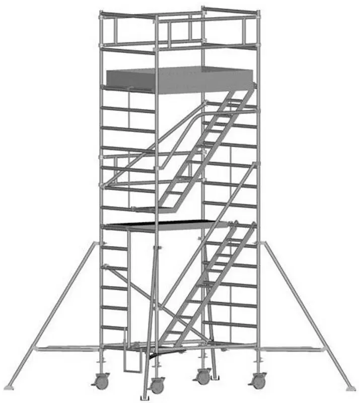 Вышка-тура Zarges Multitower 2DT 53043