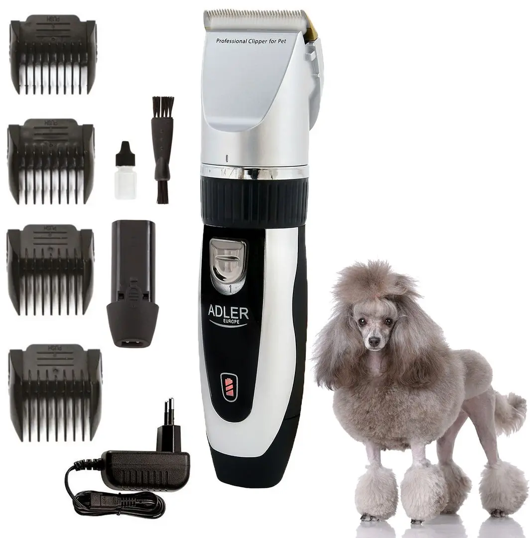 Masina de tuns animale de companie Adler AD 2823 (Black/Inox) - 7