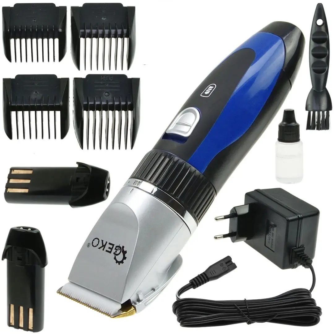 Masina de tuns animale de companie Geko G81236 (Black/Blue)