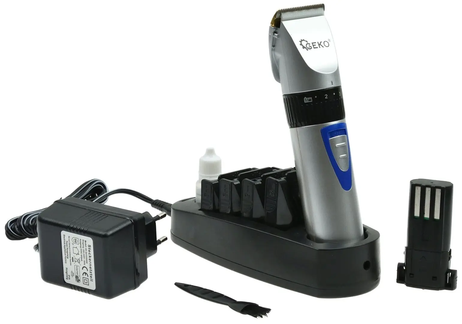 Машинка для стрижки домашних животных Geko G81237 (Silver)