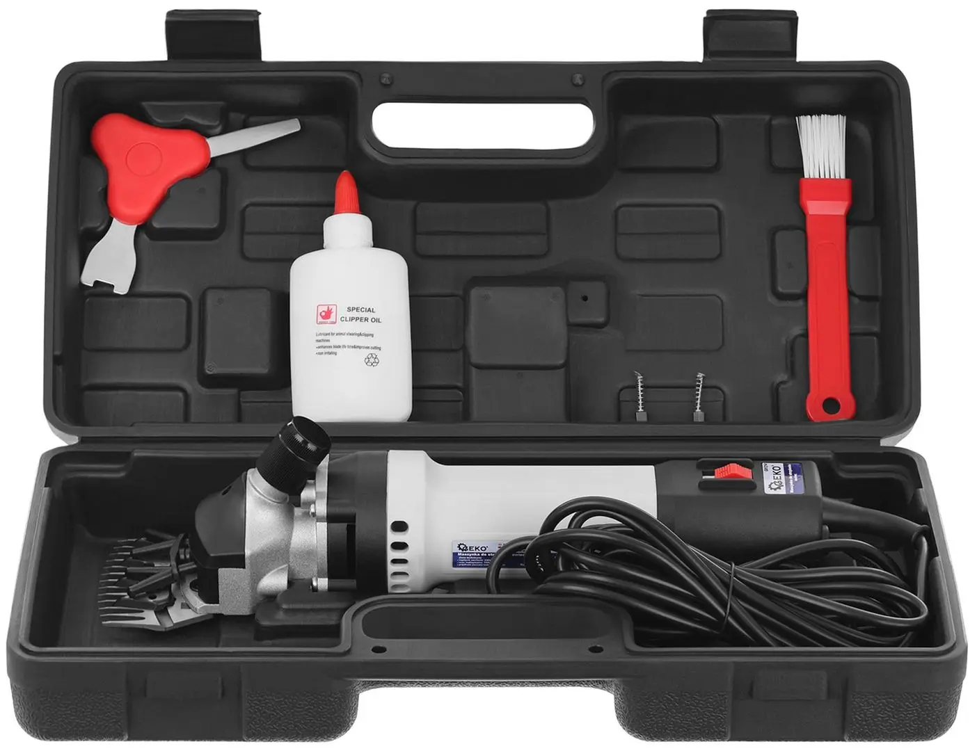 Машинка для стрижки животных Geko G81214 (White/Black)