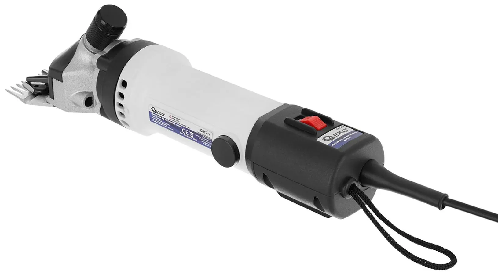 Машинка для стрижки животных Geko G81214 (White/Black)