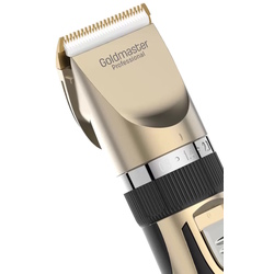 Masina de tuns animale de companie Goldmaster PATI GM-8182 (Black/Gold) Thumb