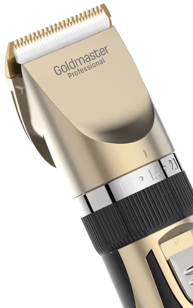 Masina de tuns animale de companie Goldmaster PATI GM-8182 (Black/Gold)