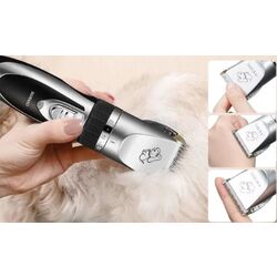 Masina de tuns animale de companie Rovo T3 (Silver/Black) Thumb