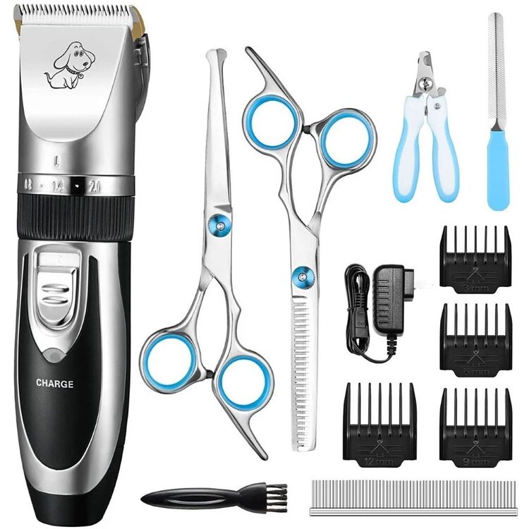 Машинка для стрижки домашних животных Rovo T3 (Silver/Black)