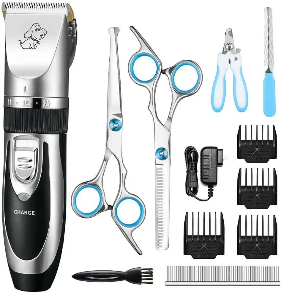 Masina de tuns animale de companie Rovo T3 (Silver/Black)