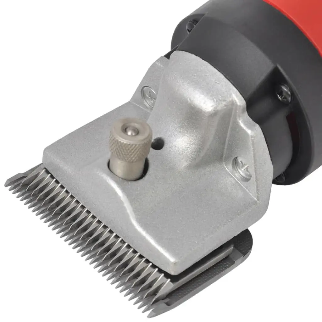 Masina de tuns animale VidaXL 142034 (Red/Black)