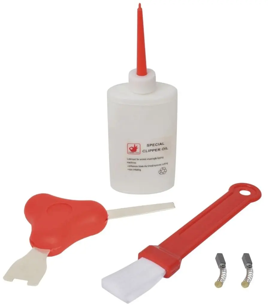 Masina de tuns animale VidaXL 147331 (Red/Black)