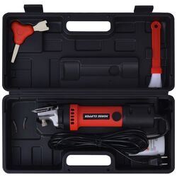 Masina de tuns animale VidaXL 147331 (Red/Black) Thumb