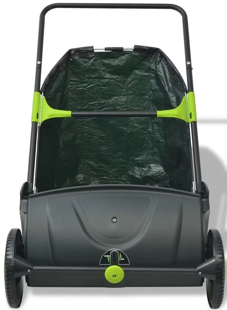 Сборщик травы и листьев VidaXL 142355 (Black/Green)