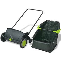 Сборщик травы и листьев VidaXL 142355 (Black/Green) Thumb
