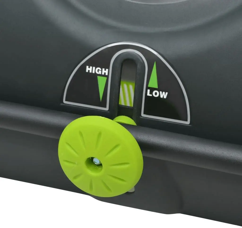 Сборщик травы и листьев VidaXL 142355 (Black/Green)