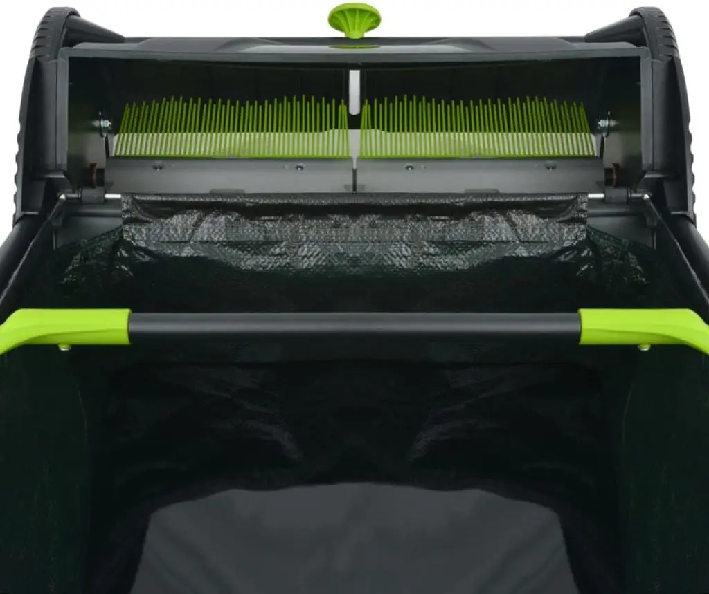 Сборщик травы и листьев VidaXL 142355 (Black/Green)