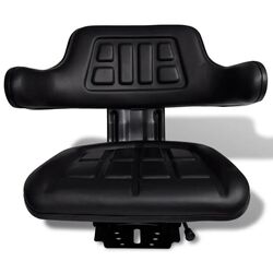 Scaun pentru minitractor VidaXL 210202 (Black) Thumb