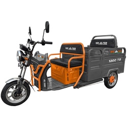 Трёхколёсный электроскутер Weter 1200 TR (Orange/Grey) Thumb