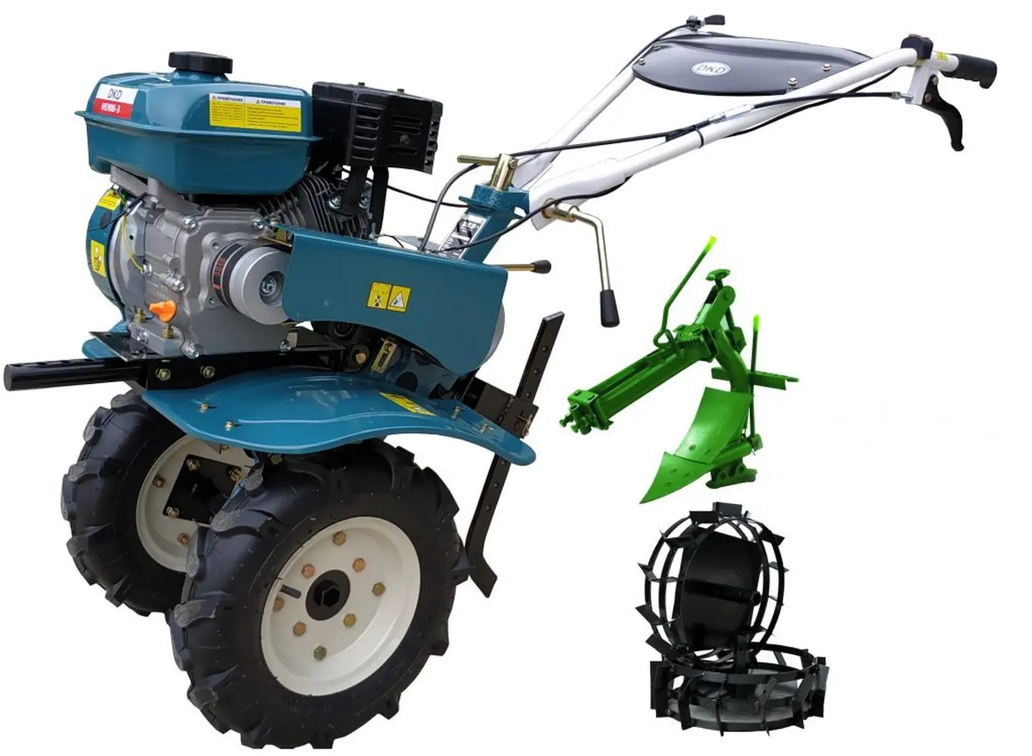 Motosapa Dakard DKD 900-3 cu plug reversibil (Blue) - 2