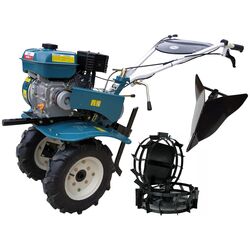 Motocultor cu echipament de remorcare Dakard DKD 900 + Roti Met. + Rarita (Blue)