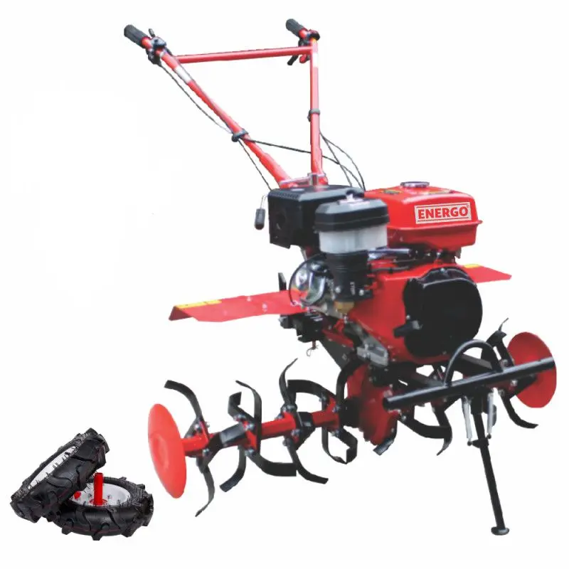Motocultor + roti cauciucate Energo 13CP H105G