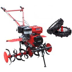 Мотоблок + резиновые колеса Energo Diesel 7CP H105E