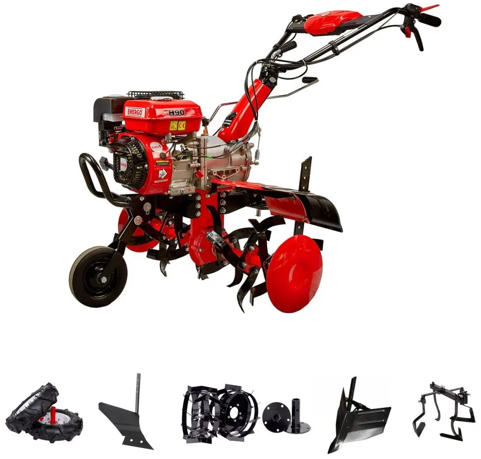 Мотоблок с аксессуарами Energo 7CP H90